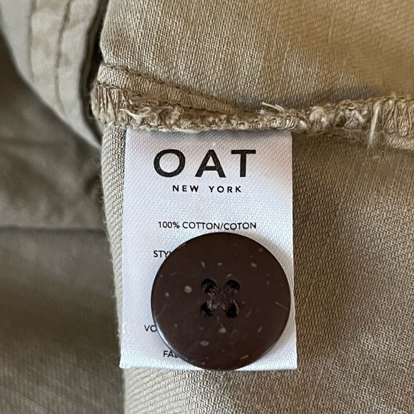 Oat New York Tan Jacket Sz Med - Picture 8 of 8
